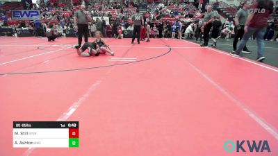 80-85 lbs Semifinal - Mac Still, Sperry Wrestling Club vs Addilyn Ashton, Bartlesville Wrestling Club