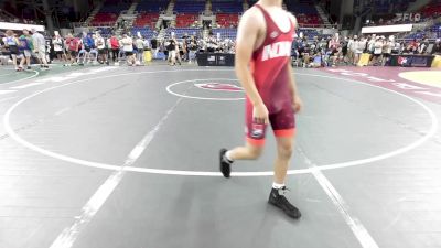 126 lbs Cons 64 #1 - Rex Moore Jr., IN vs Cameron Sisneros, WY