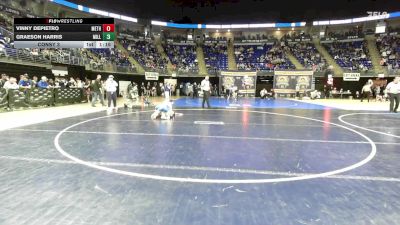 124 lbs Consy 3 - Vinny DePietro, Methacton vs Graeson Harris, Millcreek