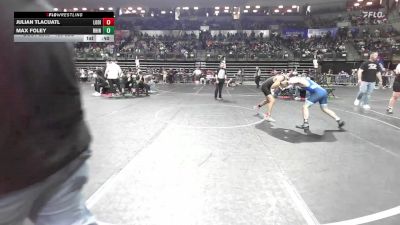 128 lbs Consi Of 16 #2 - Julian Tlacuatl, Lodi vs Max Foley, Rhino Wrestling