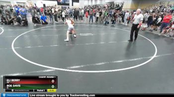 98 lbs Champ. Round 1 - Eli Berry, OK vs Boe Davis, IA