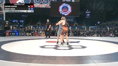 165 lbs Cons. Rd Of 32 - Gavvin Carter, Washington vs Grady Kelts, Texas