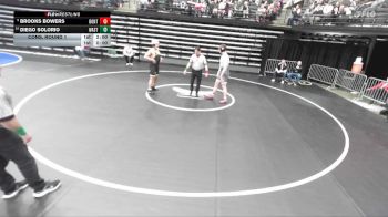 5A 190 lbs Cons. Round 1 - Diego Solorio, Wasatch vs Brooks Bowers, Bountiful