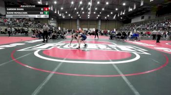 144B Quarterfinal - Carson Diana, Pine Creek vs David Ruvalcaba, Rogers