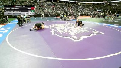 150-4A Champ. Round 1 - Trey Ramsdell, Cheyenne Mountain vs Ricardo Moreno, Frederick