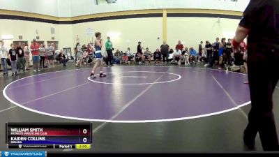 108 lbs Semifinal - William Smith, Patriots Wrestling Club vs Kaiden Collins, Indiana