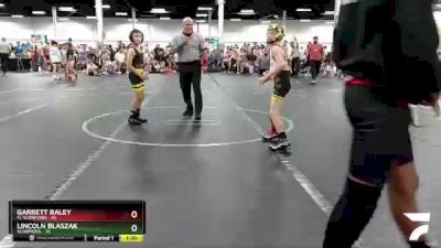 60 lbs Round 1 (8 Team) - Lincoln Blaszak, Scorpions vs Garrett Raley, FL Scorpions