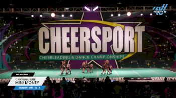Carolina Elite - Mini Money [2025 L1 Mini - D2 - A Day 1] 2025 CHEERSPORT National All Star Cheerleading Championship