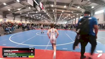 83 lbs Champ. Round 2 - Carson Dudding, Panhandle RTC vs Evan Allison, Texans Wrestling Club