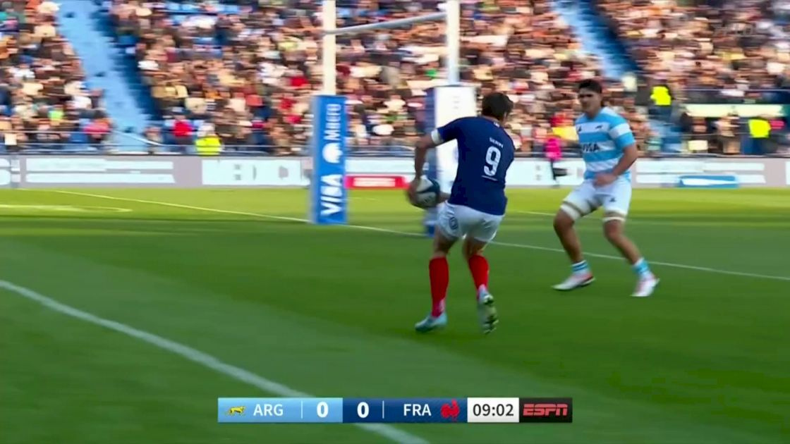 Baptiste Serin Try vs Argentina | 2024 July Series