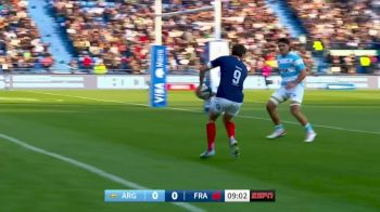 Baptiste Serin Try vs Argentina 2024