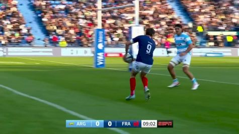 Baptiste Serin Try vs Argentina | Argentina vs France 2024