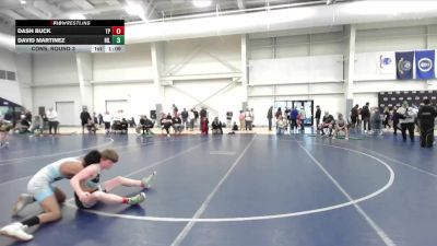 112 lbs Cons. Round 3 - David Martinez, Hillcrest vs Dash Buck, Terreton Panthers