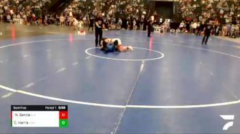 163-170 lbs Semifinal - Nevaeh Garcia, Gladiators vs Chloe Harris, Lawrence Elite Wrestling Club