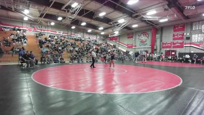 140 lbs Quarterfinal - Jiana Alexis Rivera, Paloma Valley vs Olivia Infank, Eleanor Roosevelt