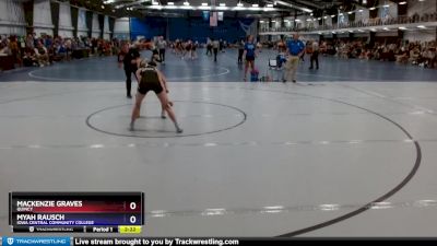 103 lbs Semifinal - Myah Rausch, Iowa Central Community College vs Mackenzie Graves, Quincy