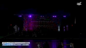 All-Star Revolution - VICTORY [2025 L4 Senior Day 1] 2025 Cheer Power Holiday Showdown Houston