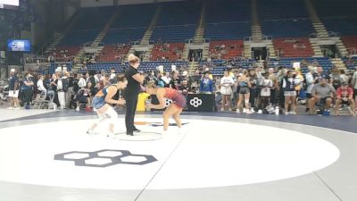 135 lbs Champ. Rd Of 64 - Emma Bacon, Pennsylvania vs Kendall Clayton, South Dakota
