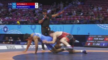 92 kg 1/4 Final - Fatih Altunbas, Turkiye vs Ulukbek Soorombekov, Kyrgyzstan