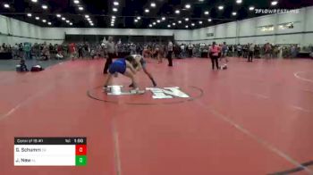 145 lbs Consolation - Gabriel Schumm, CA vs Jaden New, AL