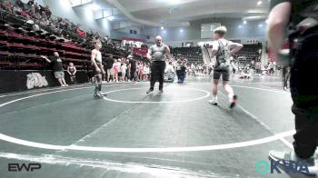 84 lbs Semifinal - Mason Maggard, Claremore Wrestling Club vs Rowan Musgrove, McAlester Youth Wrestling