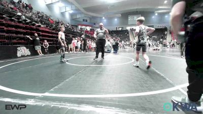 84 lbs Semifinal - Mason Maggard, Claremore Wrestling Club vs Rowan Musgrove, McAlester Youth Wrestling