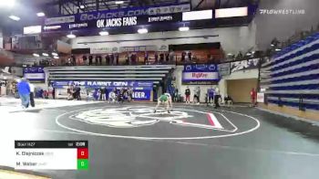 157 lbs Consi Of 8 #2 - Kaleb Olejniczak, Northern Iowa vs Michael Weber, Unattached-North Dakota State