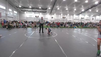 60 lbs Round 5 (8 Team) - Myles Cross, Contenders WA Blue vs Jayce Carswell, 84 Athletes