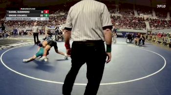 132-D3 1st Place Match - Daniel Guerrero, Sahuarita High School vs Brode Colwell, Eastmark High School