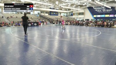106 lbs Rylen Wax, Ohio vs Ausome Guillermo, California Gold