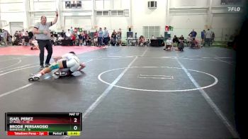 175 lbs Round 2 (10 Team) - Brodie Persanoski, Barnesville vs Isael Perez, GT Alien - 1