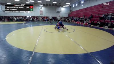 192 lbs Cons. Round 2 - Kaleo Howell Young, Campolindo vs Dylan Hayes, Tamalpais