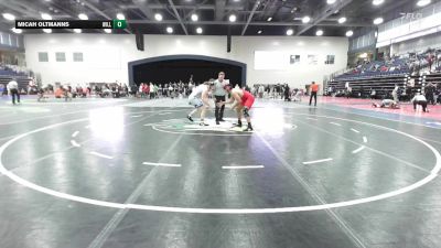 197 lbs Champ. Round 2 - Micah Oltmanns, Williams Baptist vs Elias Corona, Southern Oregon