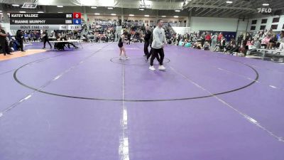 103 lbs 5th Place Match - Katey Valdez, McKendree University vs Rianne Murphy, Iowa