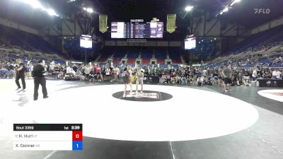 106 lbs Cons 8 #1 - Hunter Hurl, UT vs Xzephren Donner, KS