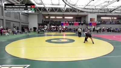 165 lbs Consi Of 8 #1 - Alyssa Pacheco Rolon, Windham vs Bethany-grace Dean, Bristol Eastern