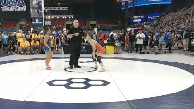 110 lbs Champ. Rd Of 64 - Chloe Medlock, Oklahoma vs Madison Jamieson, Tennessee