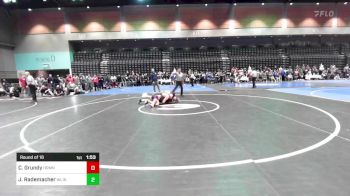 175 lbs Round Of 16 - Carson Grundy, Herriman vs Justin Rademacher, West Linn