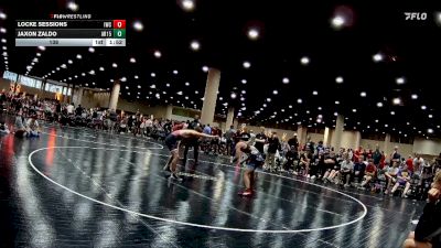 138 lbs Round 5 (6 Team) - Jaxon Zaldo, AR- 15 vs Locke Sessions, Indy WC