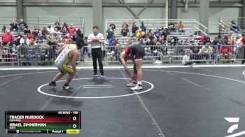 190 lbs Cons. Round 2 - Tracer Murdock, Con-Kids vs Israel Zimmerman, Hays