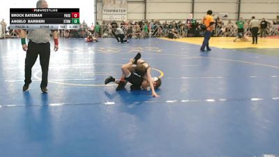 52 lbs Round 2 - 10:30am Friday - Brock Bateman, PA USA vs Angelo Barbieri, Terps Xtreme