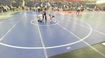 90 lbs Quarterfinal - Riggin Montgomery, Brothers Of Steel vs Kaden Martineau, Cowan Wrestling Academy