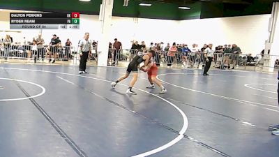 90 lbs Round Of 64 - Dalton Perkins, OK vs Ryder Ream, PA