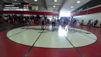 Boys 152 lbs Cons. Semi - Carlos Telly, Las Plumas Boys vs Frankie Rodriguez, West Valley Boys