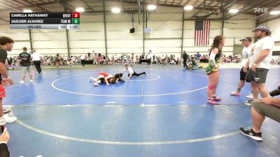 185 lbs Round Of 16 - Liliana Giulianelli, Quest School Of Wrestling Girls - HSG vs Makayla Vasser, Nebraska Blue - HSG