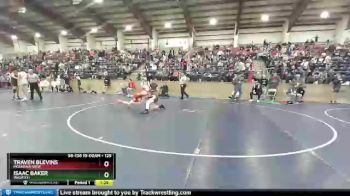 129 lbs Champ. Round 1 - Traven Blevins, Mountain View vs Isaac Baker, Wasatch