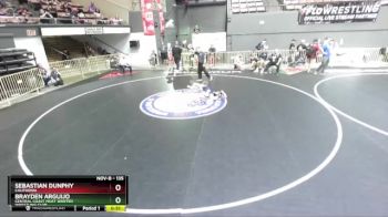 135 lbs Quarterfinal - Brayden Arguijo, Central Coast Most Wanted Wrestling Club vs Sebastian Dunphy, California