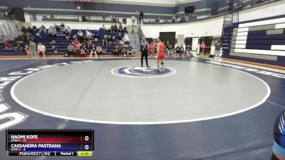 115 lbs Round 2 (4 Team) - Naomi Kofe, Utah 1 vs Aubrey Meyer, Utah 2