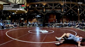 175 lbs Semis & 3rd Wb (16 Team) - Branson Lowery, Coahulla Creek vs Payton Legatt, Union County