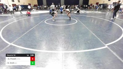 107 lbs Round Of 16 - Dominick Powell, Upper Dublin vs Nico Emili, Bethlehem Catholic